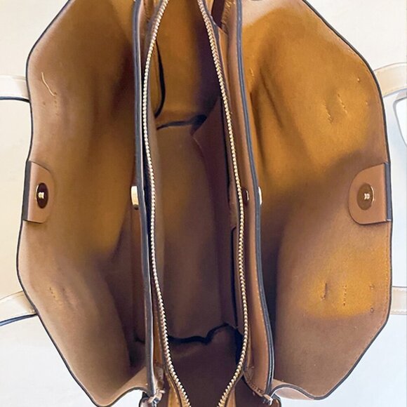 NATURALIZER Leather Tote Purse - Picture 9 of 16